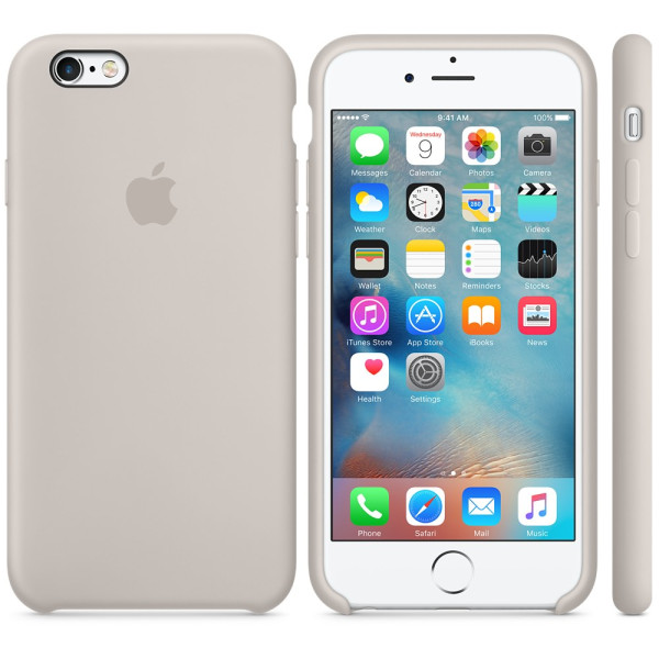 Чехол Silicone Case для iPhone 6 Plus/6s Plus Stone OEM