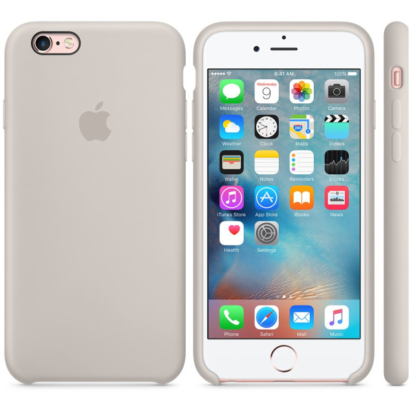 Чехол Silicone Case для iPhone 6 Plus/6s Plus Stone OEM