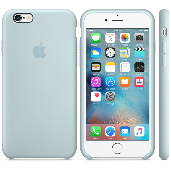 Чехол Silicone Case для iPhone 6 Plus/6s Plus Turquoise OEM