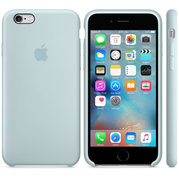 Чехол Silicone Case для iPhone 6 Plus/6s Plus Turquoise OEM