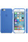 Силиконовый чехол Apple Silicone Case Royal Blue (MM632) для iPhone 6/6s