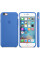 Силиконовый чехол Apple Silicone Case Royal Blue (MM632) для iPhone 6/6s