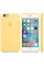 Силіконовий чохол Apple Silicone Case Yellow (MM662) для iPhone 6 / 6s