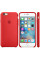 Чехол Silicone Case для iPhone 6/6s (Red) OEM