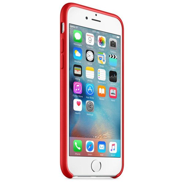 Чехол Silicone Case для iPhone 6/6s (Red) OEM