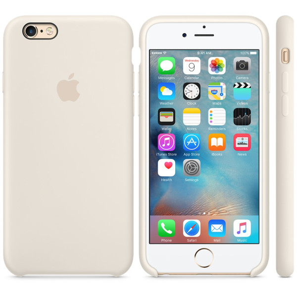 Чехол Silicone Case для iPhone 6/6s (Antique White) OEM