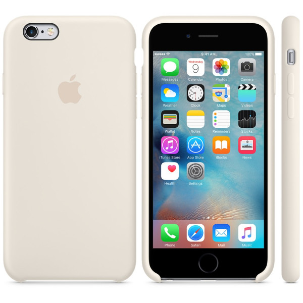 Чехол Silicone Case для iPhone 6/6s (Antique White) OEM