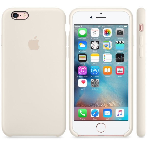 Чехол Silicone Case для iPhone 6/6s (Antique White) OEM