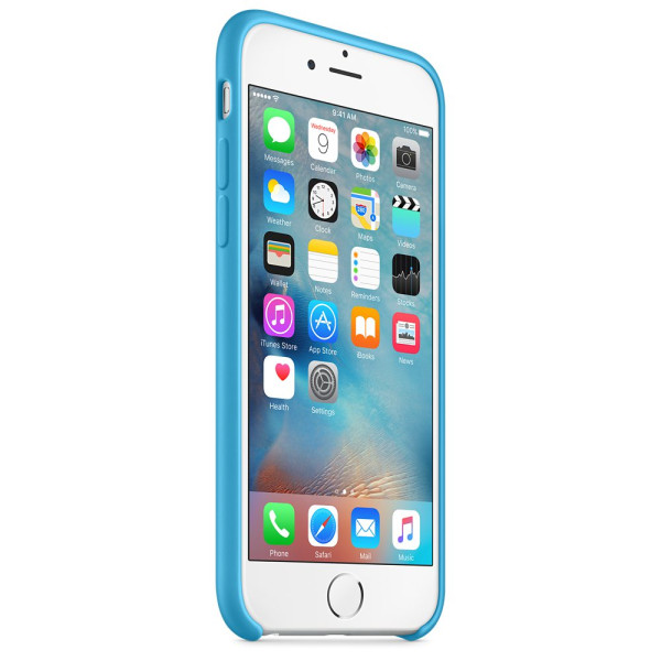 Чехол Silicone Case для iPhone 6/6s (Blue) OEM