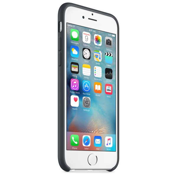 Чехол Silicone Case для iPhone 6/6s (Charcoal Gray) OEM