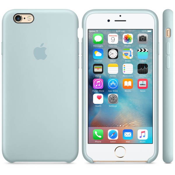 Силіконовий чохол Apple Silicone Case Turquoise (MLCW2) для iPhone 6 / 6s