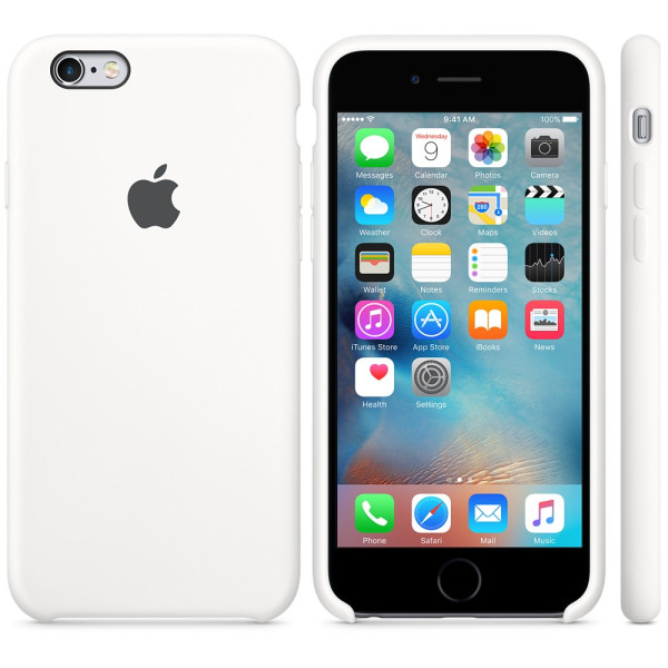 Силіконовий чохол Apple Silicone Case White (MKY12) для iPhone 6 / 6s