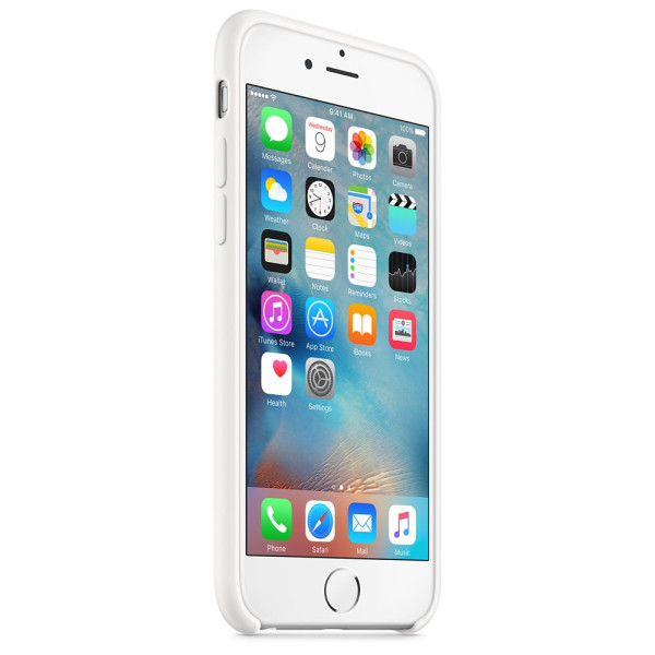 Силіконовий чохол Apple Silicone Case White (MKY12) для iPhone 6 / 6s