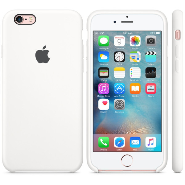 Силіконовий чохол Apple Silicone Case White (MKY12) для iPhone 6 / 6s