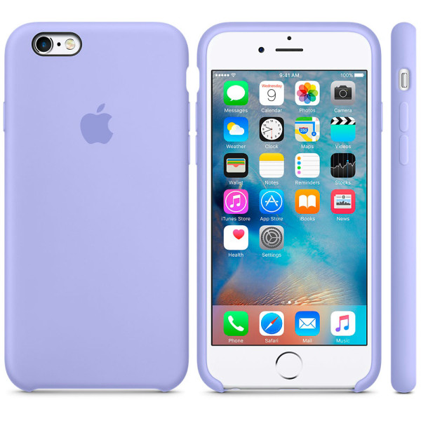Силіконовий чохол Apple Silicone Case Lilac (MM682) для iPhone 6 / 6s