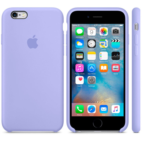 Силіконовий чохол Apple Silicone Case Lilac (MM682) для iPhone 6 / 6s