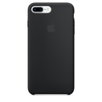 Чехол Silicone Case для iPhone 7 Plus/8 Plus Black OEM