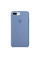 Чехол Silicone Case для iPhone 7 Plus/8 Plus Azure OEM