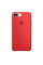 Чехол Silicone Case для iPhone 7 Plus/8 Plus Product (Red) OEM