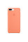 Чехол Silicone Case для iPhone 7 Plus/8 Plus Peach OEM