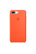 Чехол Silicone Case для iPhone 7 Plus/8 Plus Spicy Orange OEM