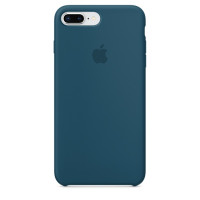 Чехол Silicone Case для iPhone 7 Plus/8 Plus Cosmos Blue OEM