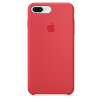 Чехол Silicone Case для iPhone 7 Plus/8 Plus Red Raspberry OEM