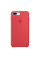 Чехол Silicone Case для iPhone 7 Plus/8 Plus Red Raspberry OEM