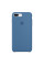 Чехол Silicone Case для iPhone 7 Plus/8 Plus Denim Blue OEM
