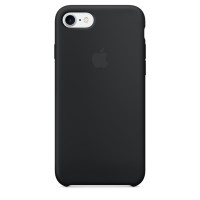 Чохол Apple Silicone Case на iPhone 7/8 / SE (2020) Black (MQGK2)