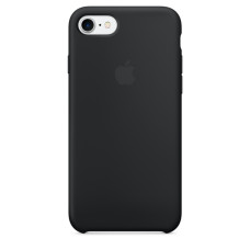 Чехол Apple Silicone Case на iPhone 7 / 8 / SE (2020) Black (MQGK2)