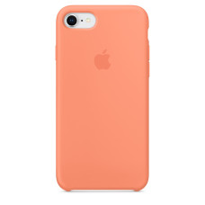 Чехол Silicone Case на iPhone 7 / 8 / SE (2020) Peach OEM