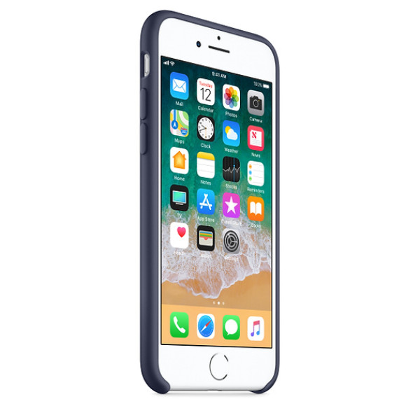 Чехол Silicone Case на iPhone 7 / 8 / SE (2020) Midnight Blue OEM