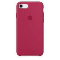 Чехол Silicone Case на iPhone 7 / 8 / SE (2020) Rose Red OEM