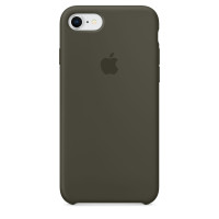 Чехол Apple Silicone Case на iPhone 7 / 8 / SE (2020) Dark Olive (MR3N2)