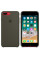 Чехол Silicone Case для iPhone 7 Plus/8 Plus Dark Olive OEM