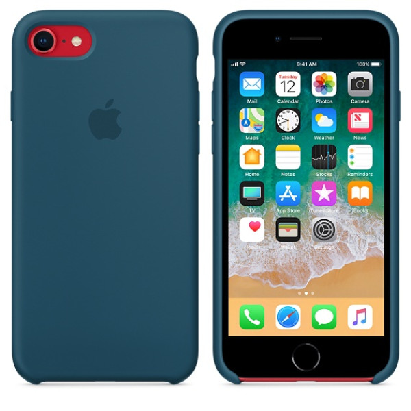 Чохол Silicone Case на iPhone 7/8 / SE (2020) Cosmos Blue OEM