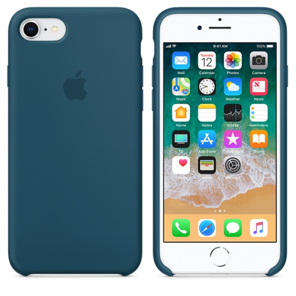 Чохол Silicone Case на iPhone 7/8 / SE (2020) Cosmos Blue OEM