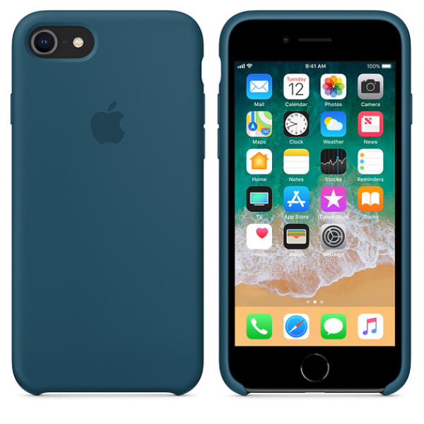 Чохол Silicone Case на iPhone 7/8 / SE (2020) Cosmos Blue OEM
