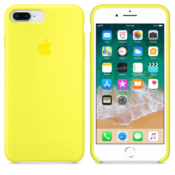 Чехол Silicone Case для iPhone 7 Plus/8 Plus Flash OEM
