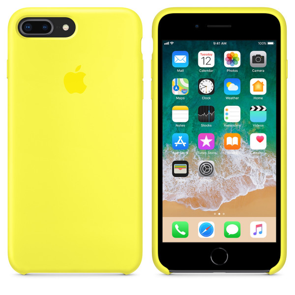 Чехол Silicone Case для iPhone 7 Plus/8 Plus Flash OEM