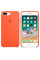 Чехол Silicone Case для iPhone 7 Plus/8 Plus Spicy Orange OEM