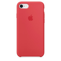 Чехол Silicone Case на iPhone 7 / 8 / SE (2020) Red Raspberry OEM