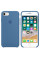 Чехол Silicone Case на iPhone 7 / 8 / SE (2020) Denim Blue OEM
