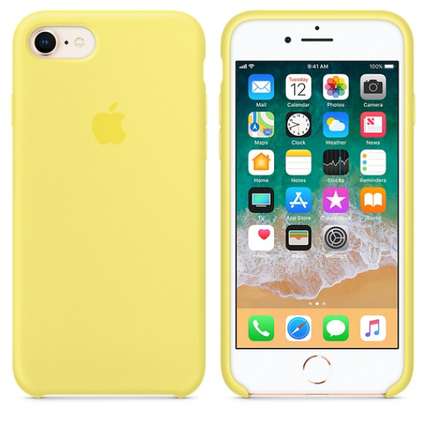 Чохол Silicone Case на iPhone 7/8 / SE (2020) Lemonade OEM