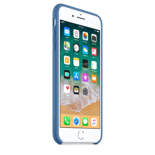Чехол Silicone Case для iPhone 7 Plus/8 Plus Denim Blue OEM
