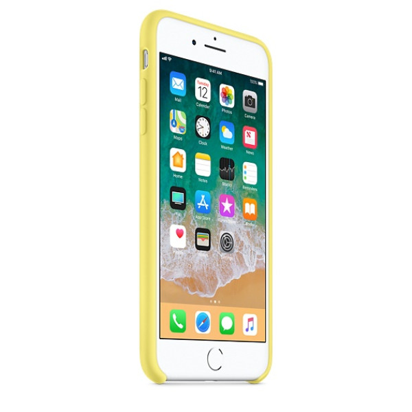 Чехол Apple Silicone Case для iPhone 8 Plus/7 Plus Lemonade (MRFY2)