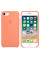 Чехол Silicone Case на iPhone 7 / 8 / SE (2020) Peach OEM