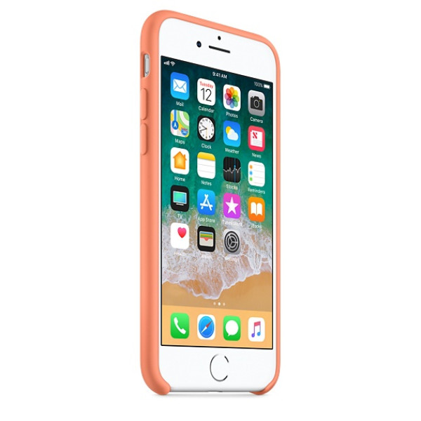 Чехол Silicone Case на iPhone 7 / 8 / SE (2020) Peach OEM
