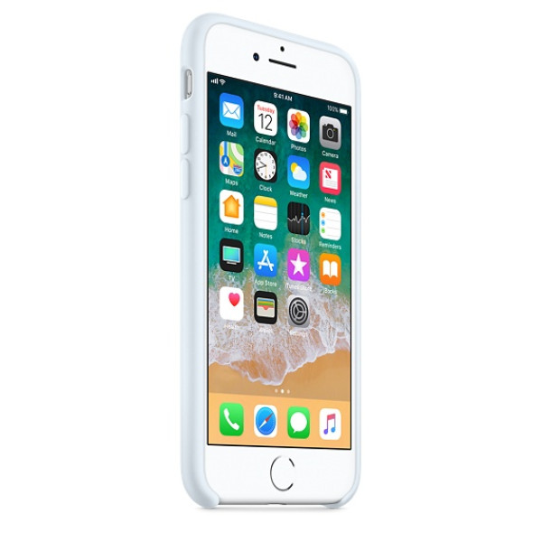 Чехол Silicone Case на iPhone 7 / 8 / SE (2020) Sky Blue OEM